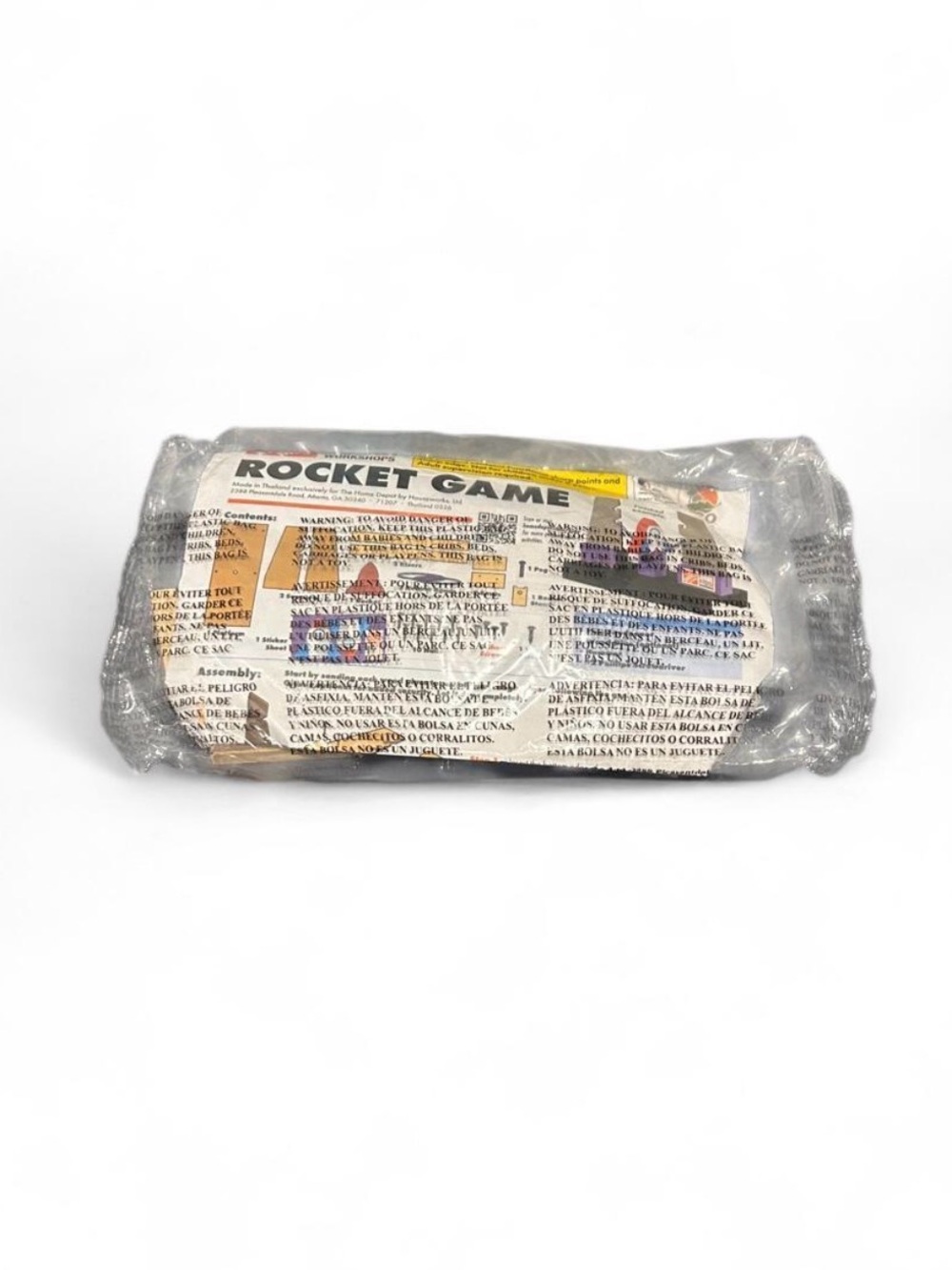 Rocket Game Outdoor Set (White, Multicolor Pieces)